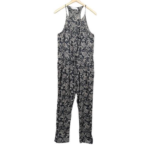 ISABEL MARANT ÉTOILE Printed Relaxed Cotton Jumpsuit - Picture 8 of 15